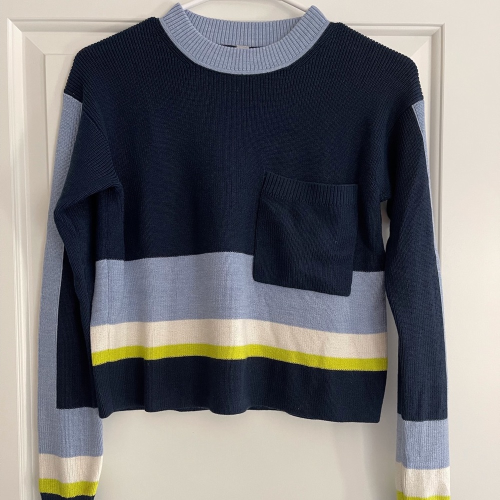 Athleta Trailhead Colorblock Sweater. Size xxs.